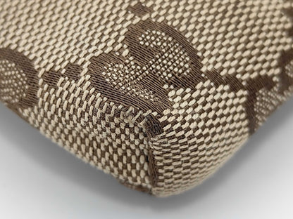 GUCCI Gucci GG Canvas Body Bag Brown 28566 Waist Bag