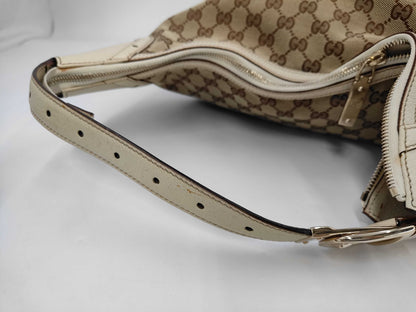 GUCCI Gucci GG Canvas One Shoulder Brown 145764 Bag