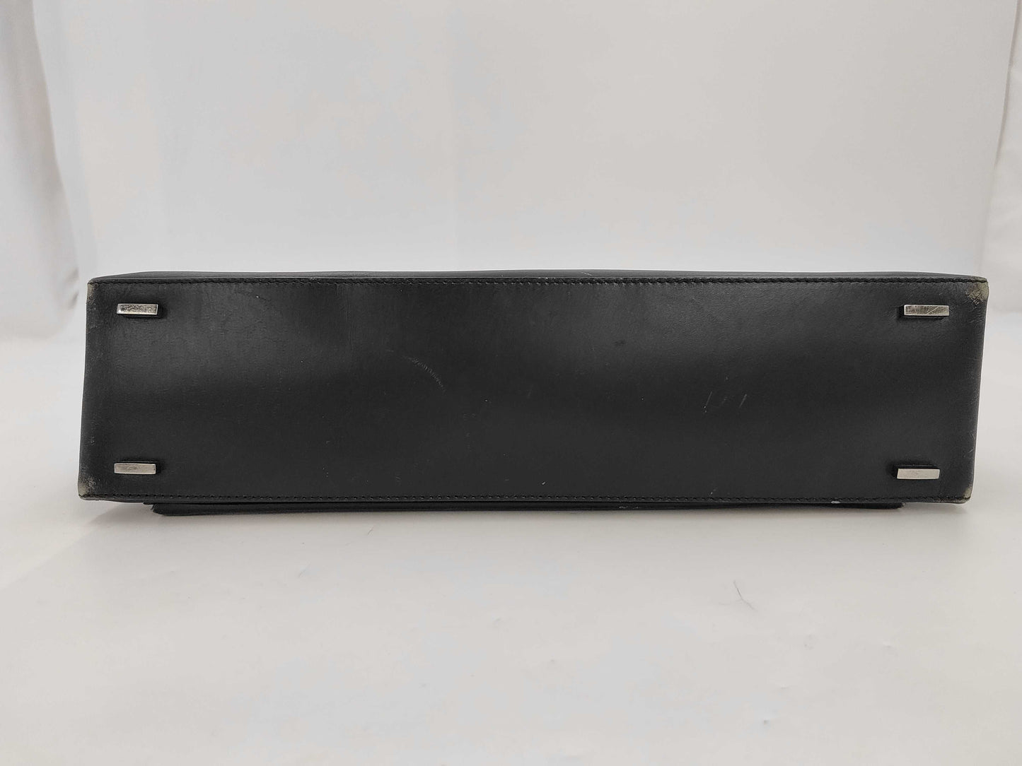 GUCCI Gucci Tote Bag Leather Black 001.4290 Handbag