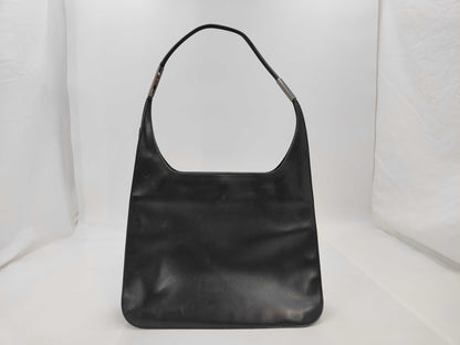 GUCCI Gucci One Shoulder Leather Black 001/3167 Shoulder Bag