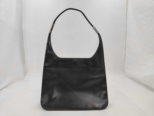 GUCCI Gucci One Shoulder Leather Black 001/3167 Shoulder Bag