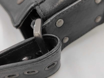 BOTTEGA VENETA Intrecciato Leather Black Shoulder Bag