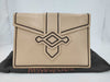 Yves Saint Laurent Leather Beige Clutch Bag