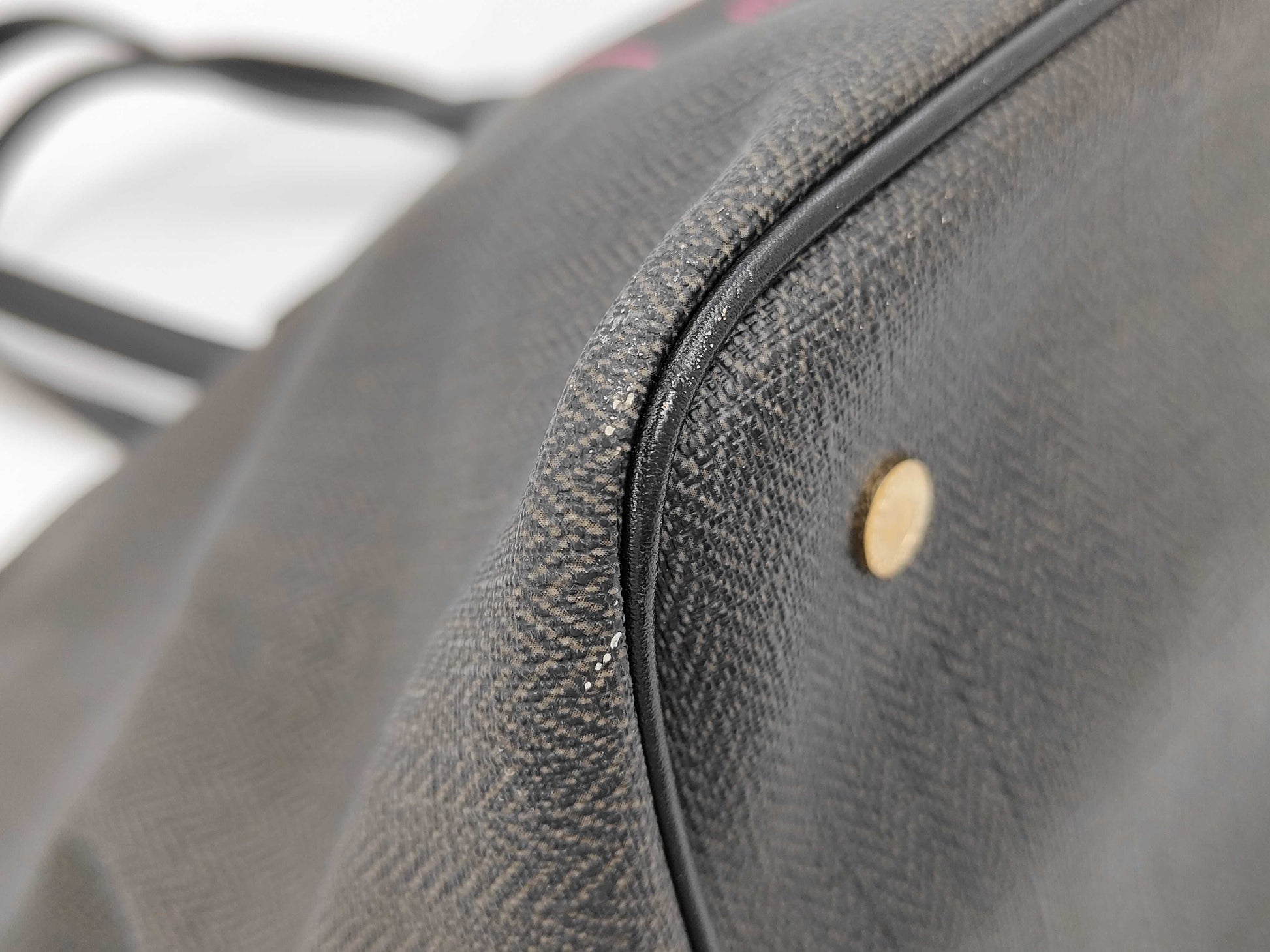 BVLGARI Weekend Correzione PVC Grey Tote Bag