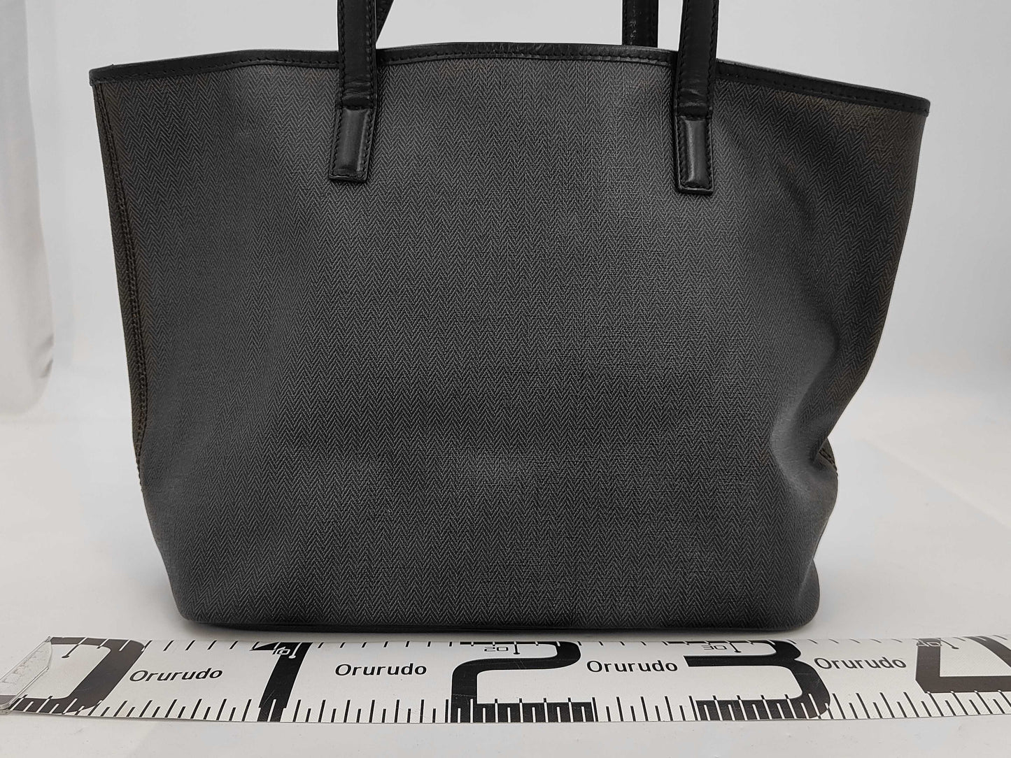 BVLGARI Weekend Correzione PVC Grey Tote Bag