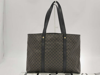 CELINE Macadam PVC Black Tote Bag