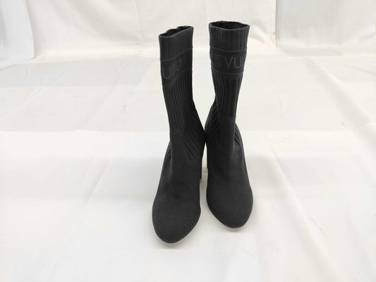 LOUIS VUITTON LOUISVUITTON Monogram Silhouette Ankle Boots Size 34 Other Shoes