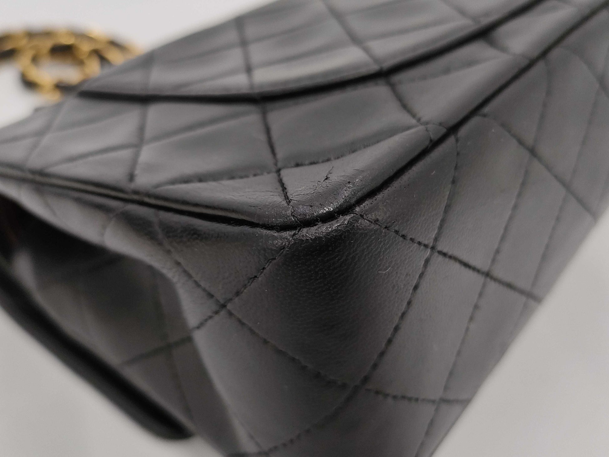 CHANEL Matlasse 23 Lambskin Double Flap Chain Shoulder A01113 Galleric Seal Shoulder Bag