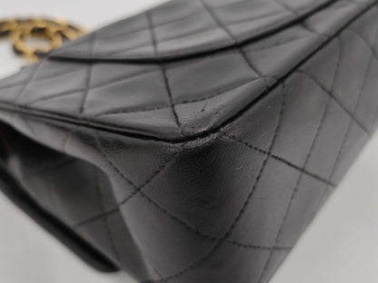 CHANEL Matlasse 23 Lambskin Double Flap Chain Shoulder A01113 Galleric Seal Shoulder Bag