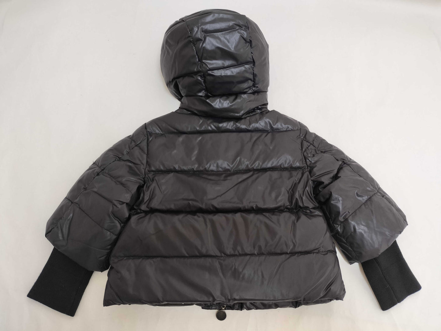 MONCLER Moncler Moncler Down Jacket Knit Sleeve Kids 90cm Black Jacket