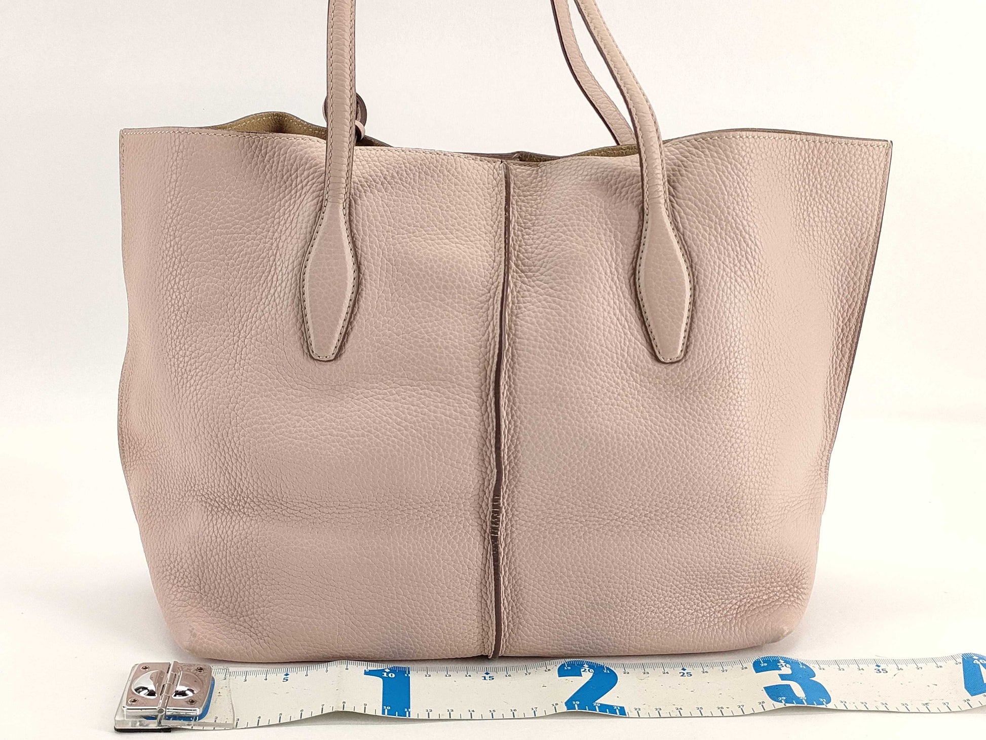 TODS TODS Tods Tote Bag JOY Joy Grain Leather Pink Tote Bag