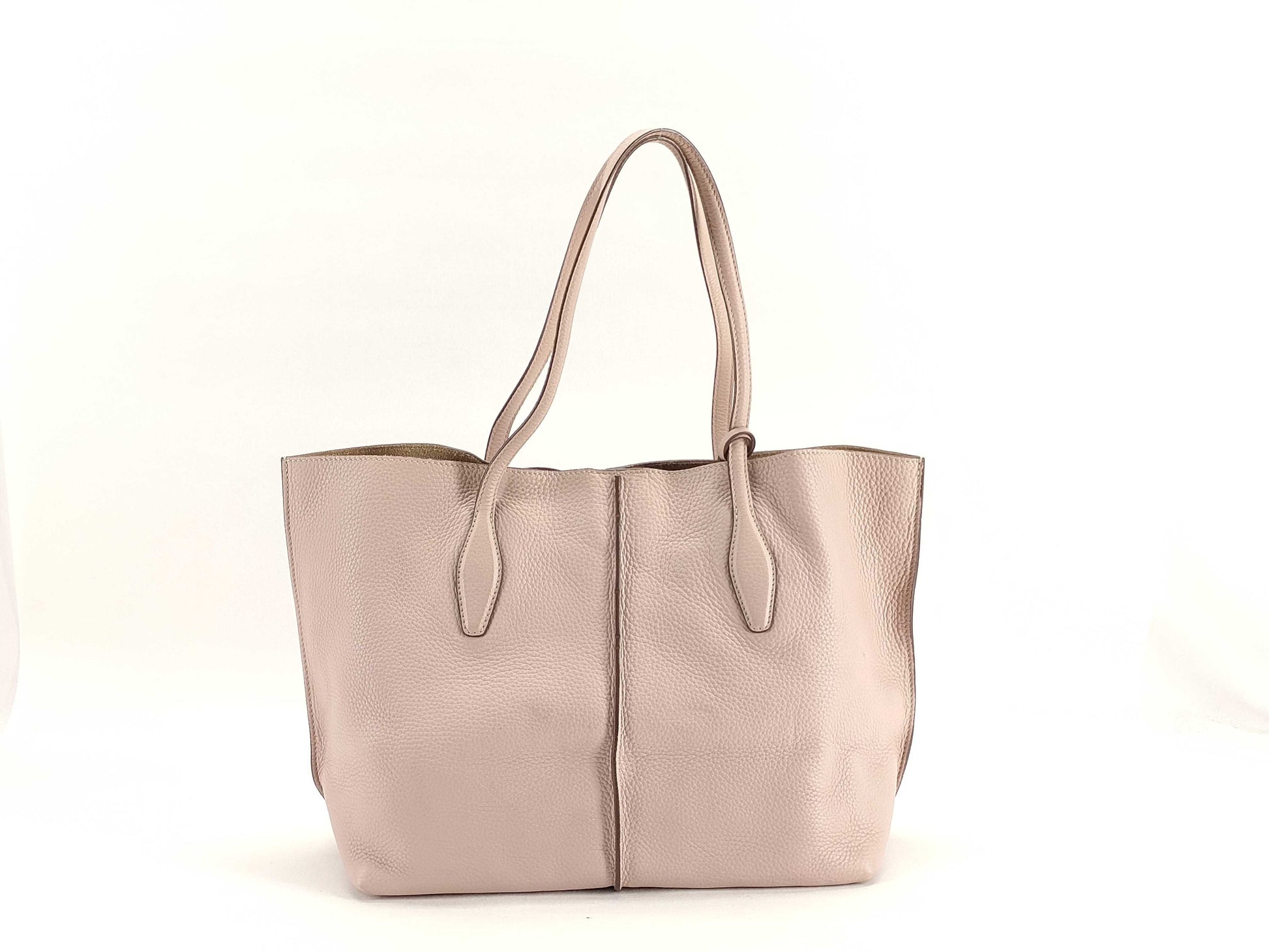 TODS TODS Tods Tote Bag JOY Joy Grain Leather Pink Tote Bag