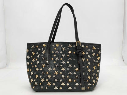 JIMMY CHOO Studded Black Tote Bag