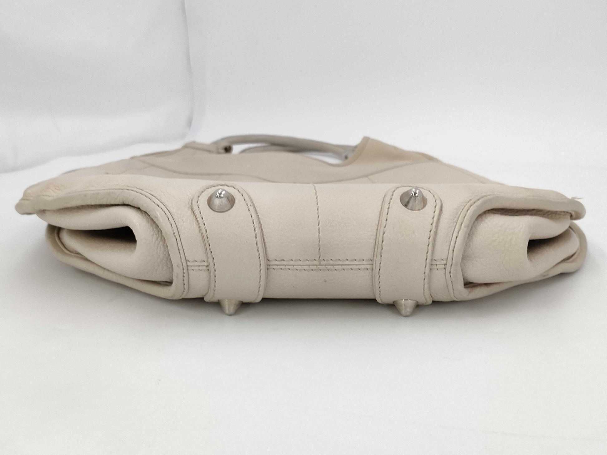 Dior D-Fittings White Handbag