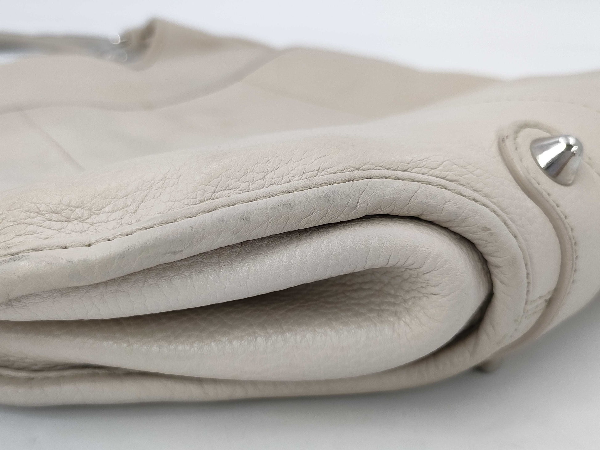 Dior D-Fittings White Handbag