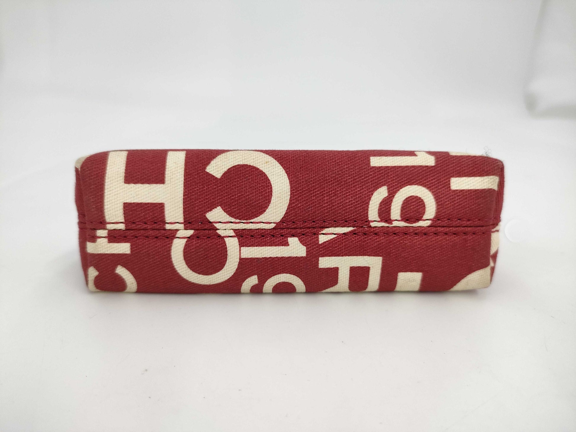 CHANEL Bicy Coin Case Red Pouch