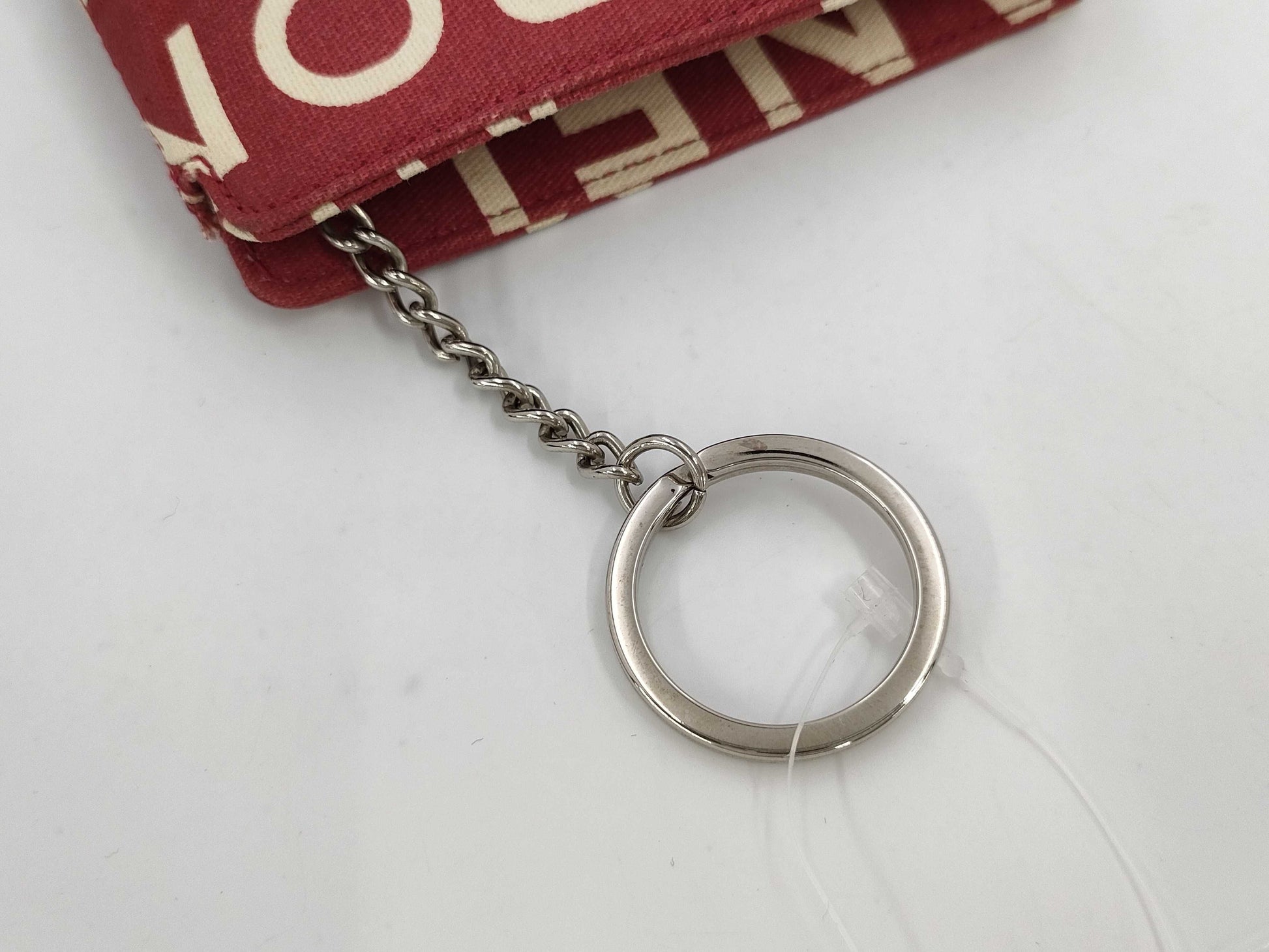 CHANEL Bicy Coin Case Red Pouch