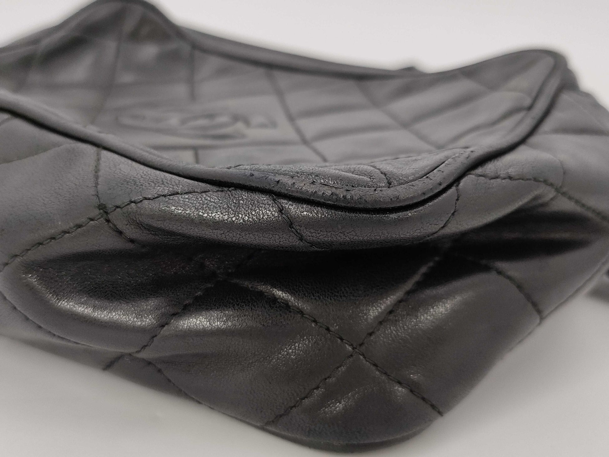 CHANEL Camera Black Shoulder Bag