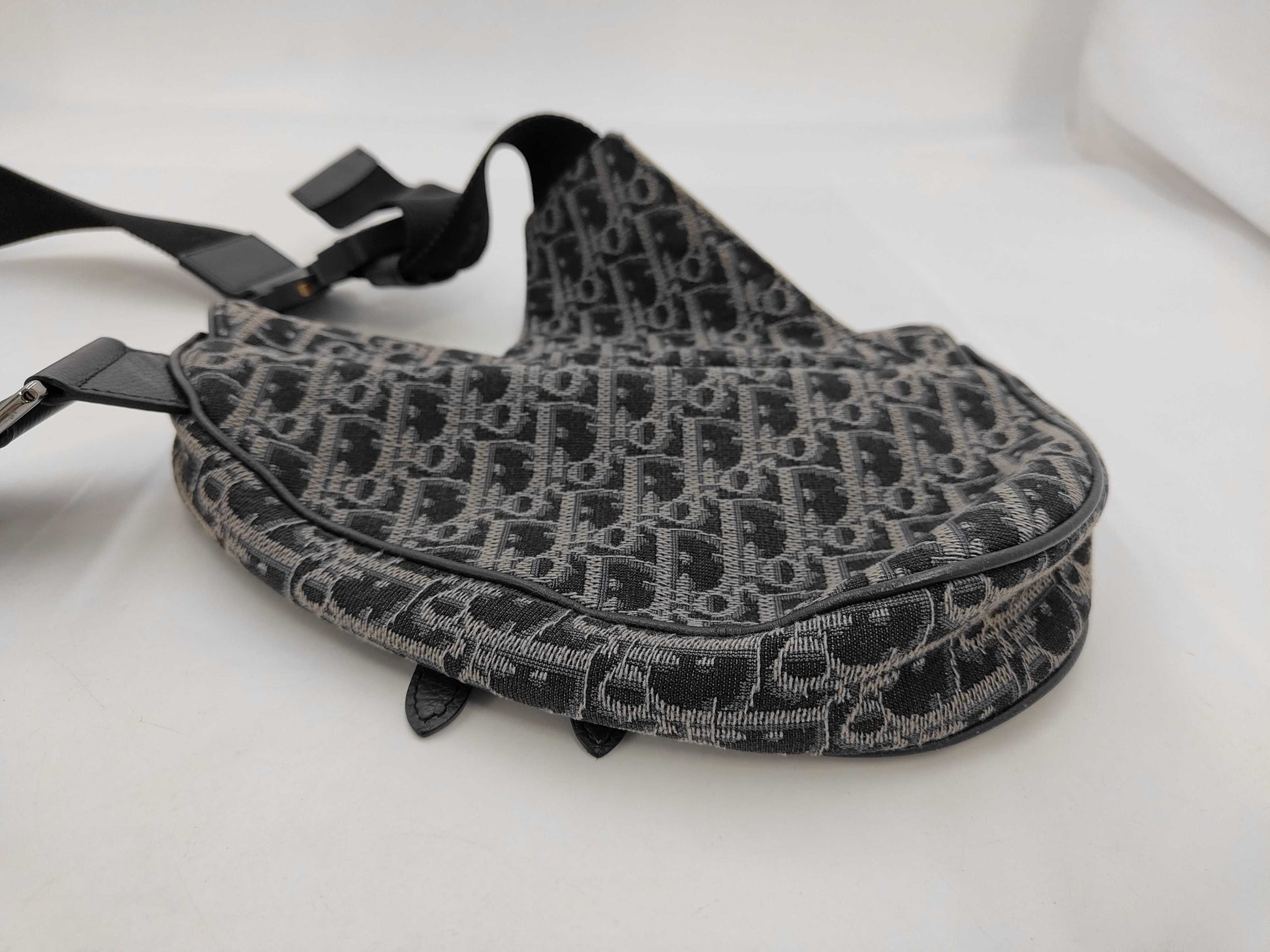 Dior Christian Dior Trotter Saddlebag Shoulder Bag