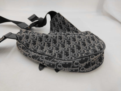 Dior Christian Dior Trotter Saddlebag Shoulder Bag