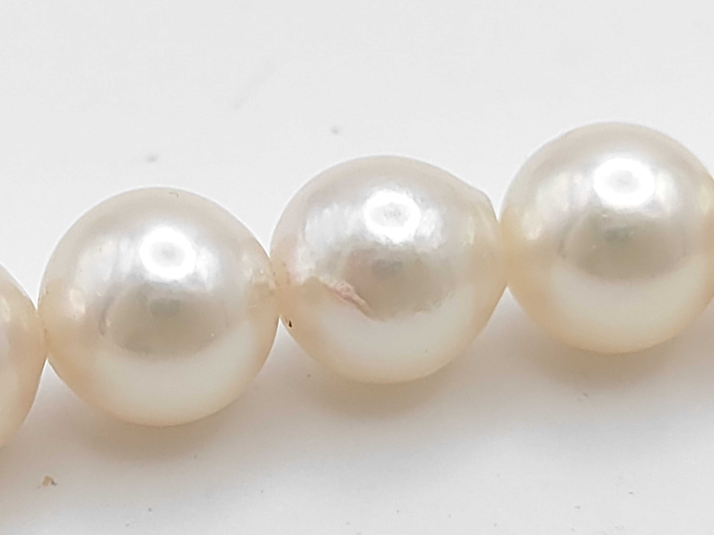 Akoya Pearl Diameter Approx. 7.0-7.5mm SV 31.2g Necklace 