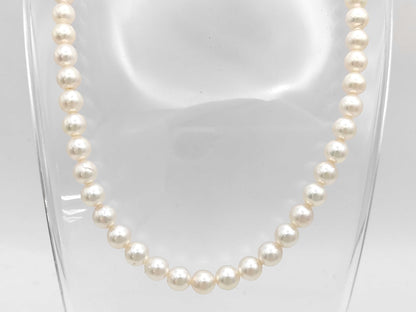 Akoya Pearl Diameter Approx. 7.0-7.5mm SV 31.2g Necklace 