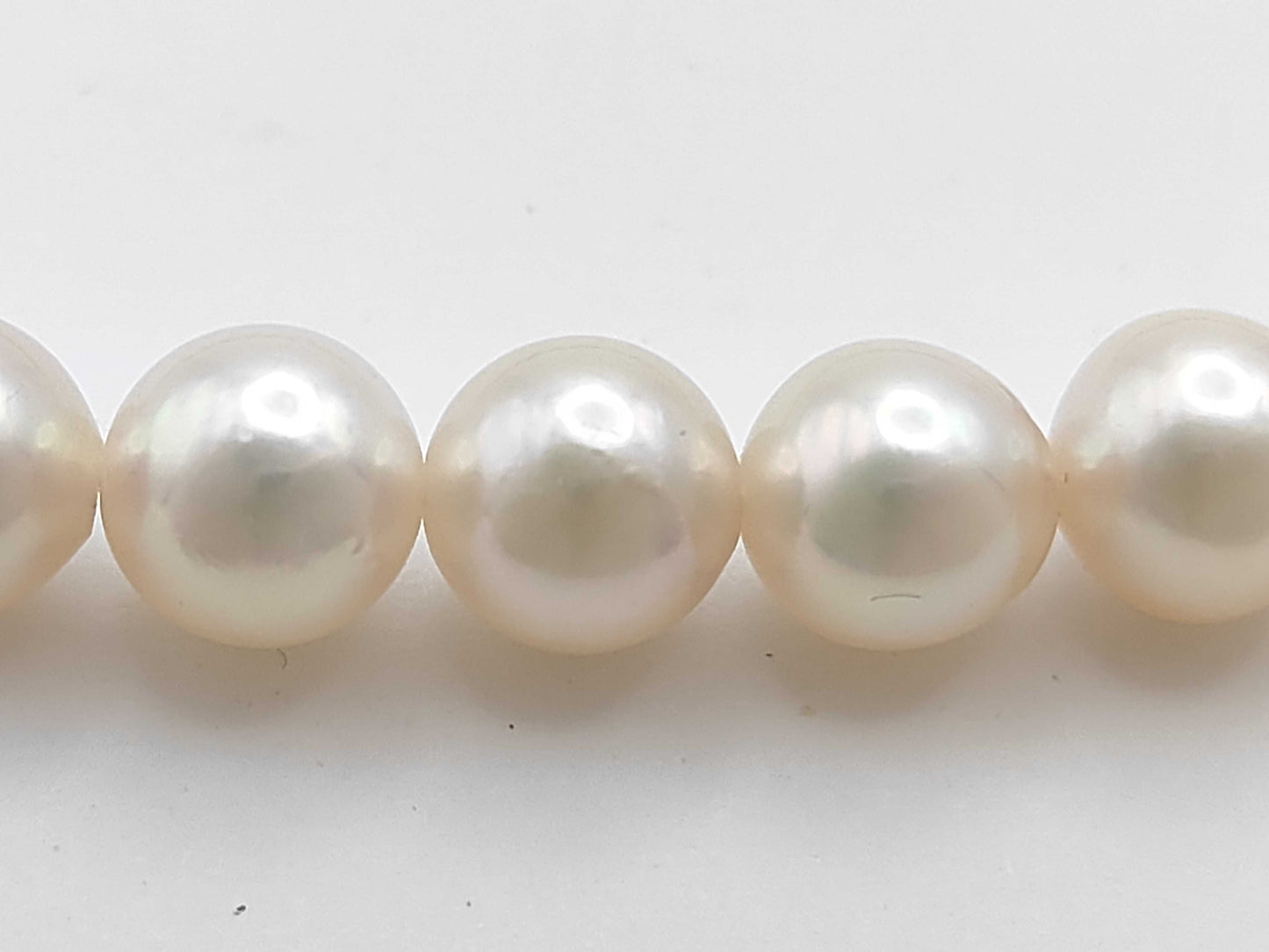 Akoya Pearl Diameter Approx. 7.0-7.5mm SV 31.2g Necklace 