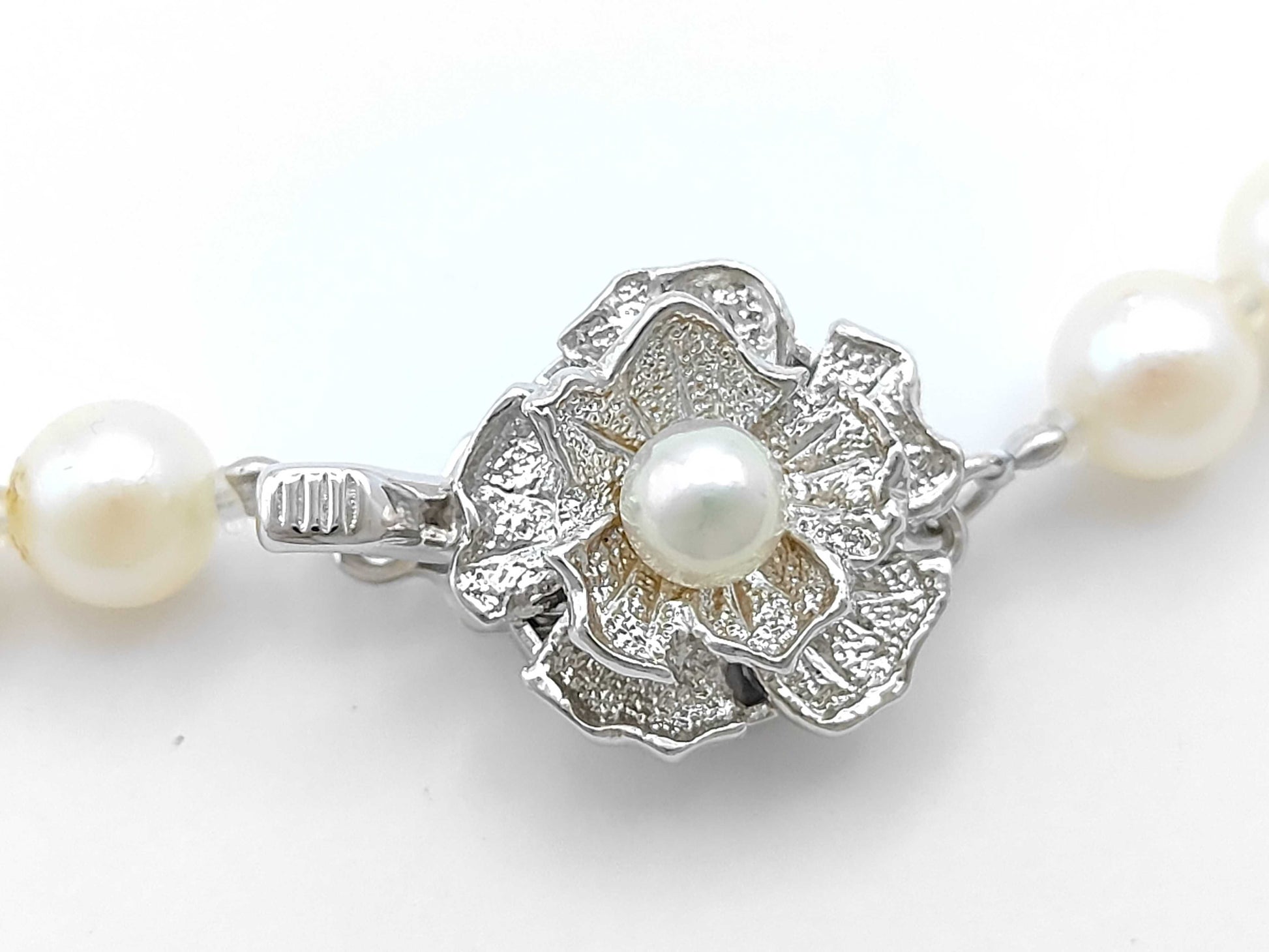 Pearl Diameter Approx. 6.1-6.5mm SV 22.2g Necklace 