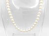 Long Pearl Diameter Approx. 6.4-6.9mm SV 72.5g Necklace 
