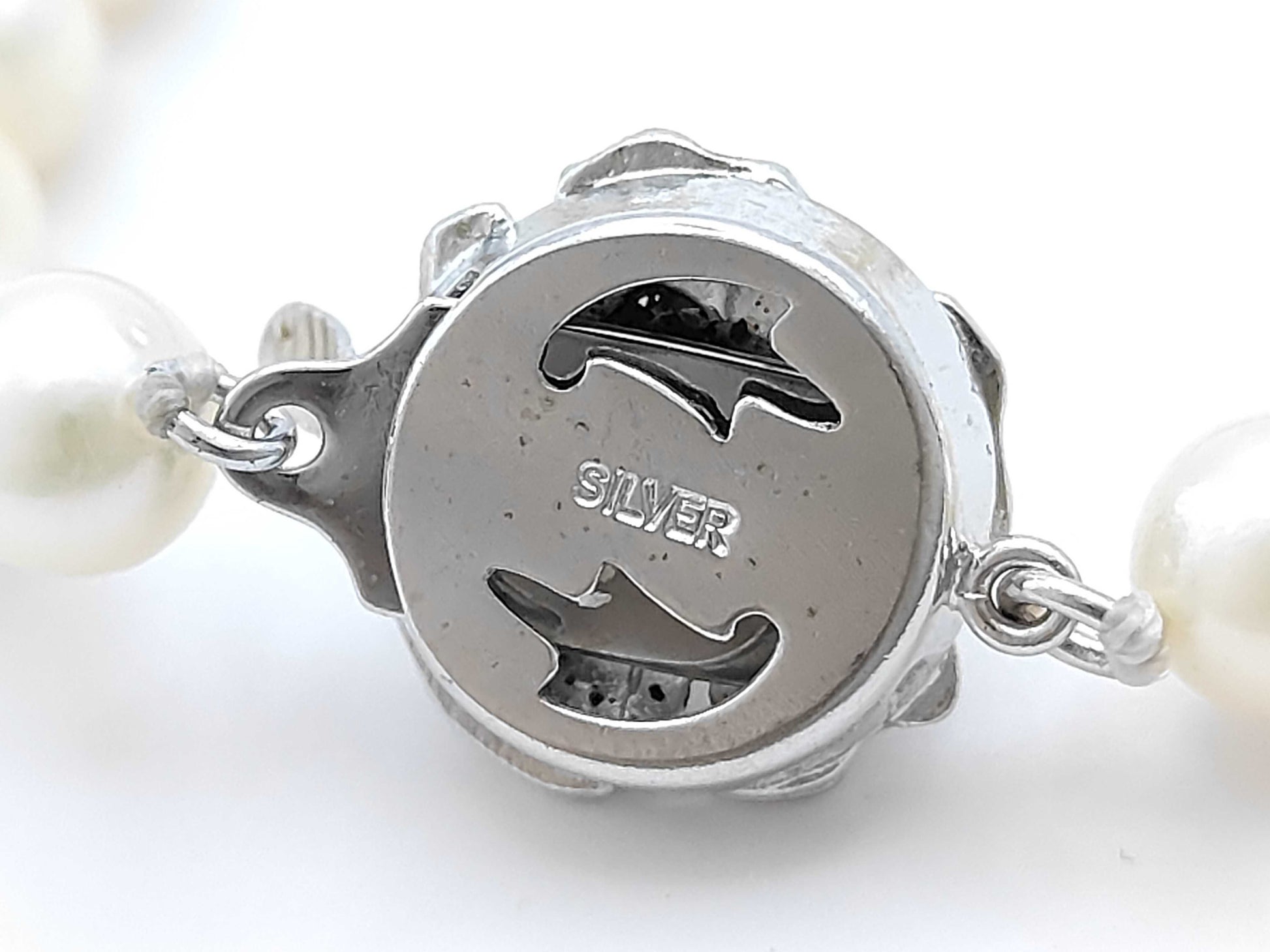 Pearl Diameter Approx. 6.5-6.6mm SV 13.1g Bracelet Bangle 