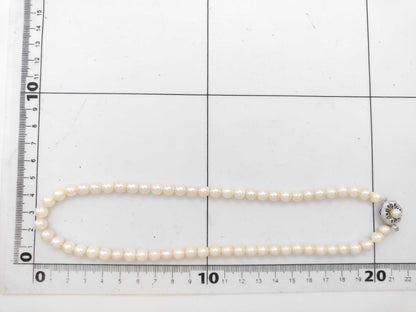 Pearl Diameter Approx. 6.5-6.9mm SV 28.9g Necklace 