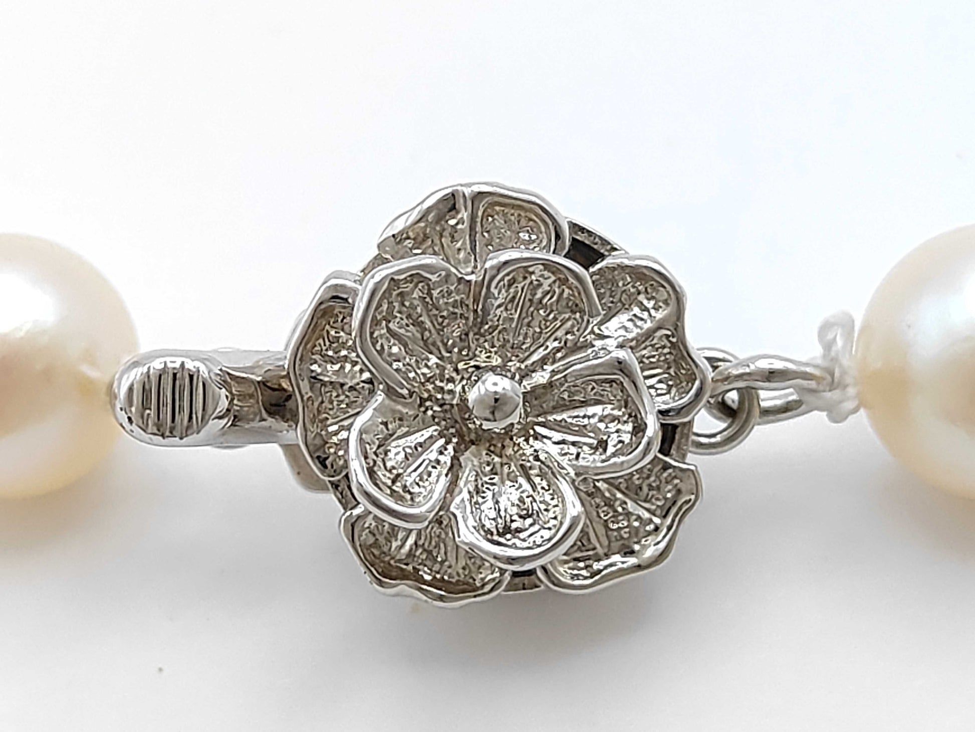 Pearl Diameter Approx. 7.1-7.5mm SV 30.6g Necklace 