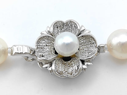 Pearl Diameter Approx. 6.5-6.9m SV 27.9g Necklace 