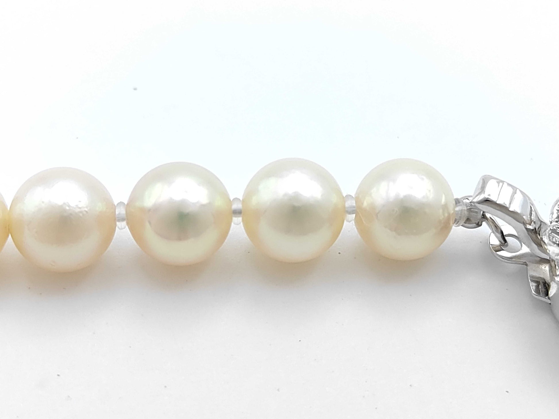 Pearl Diameter Approx. 6.5-6.9m SV 27.9g Necklace 