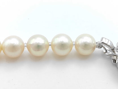Pearl Diameter Approx. 6.5-6.9m SV 27.9g Necklace 