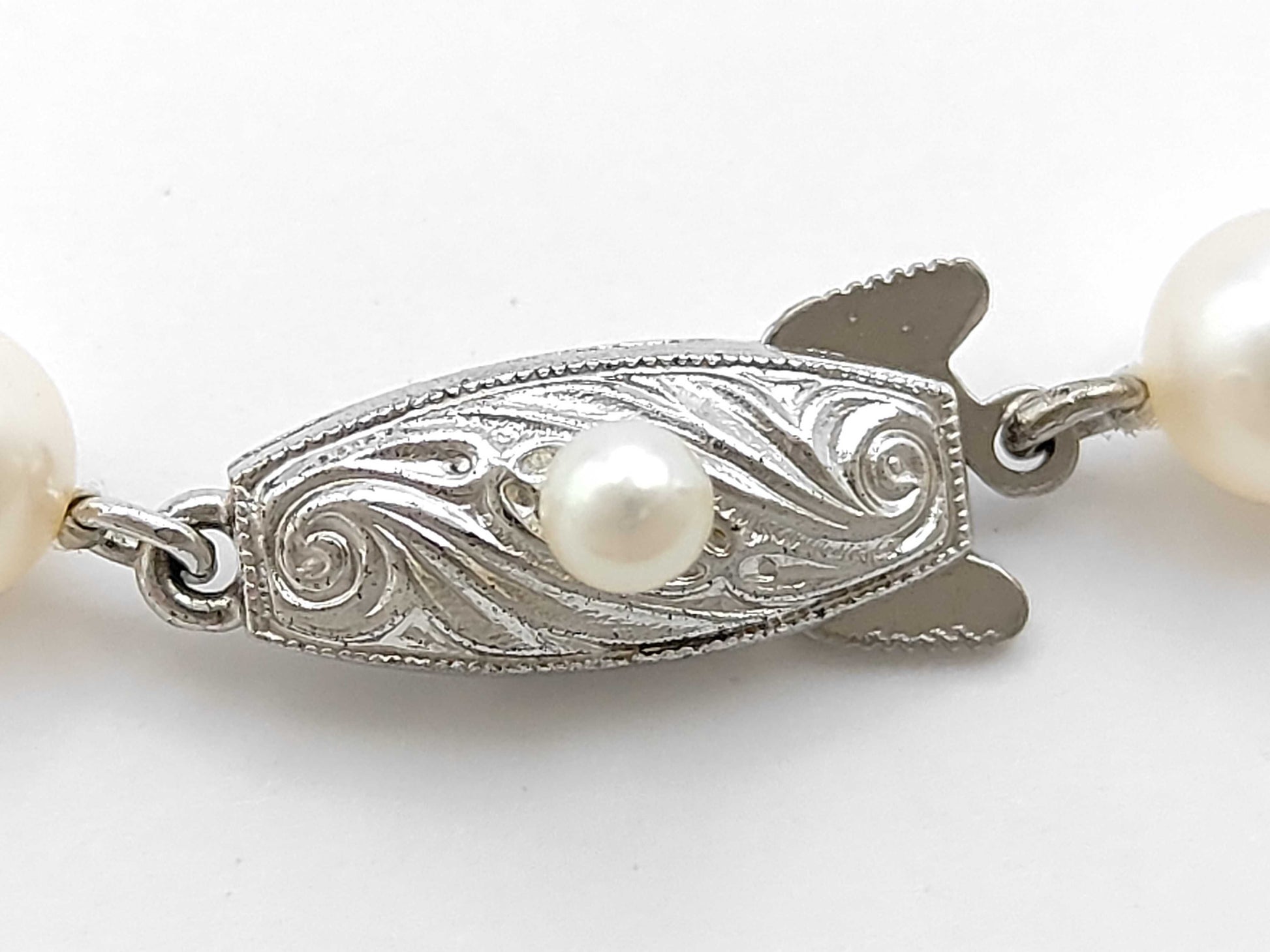 TASAKI Pearl Diameter Approx. 6.1-6.4mm SV 24.3g Necklace 