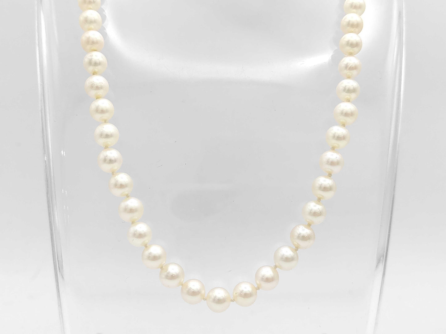 TASAKI Pearl Diameter Approx. 6.1-6.4mm SV 24.3g Necklace 
