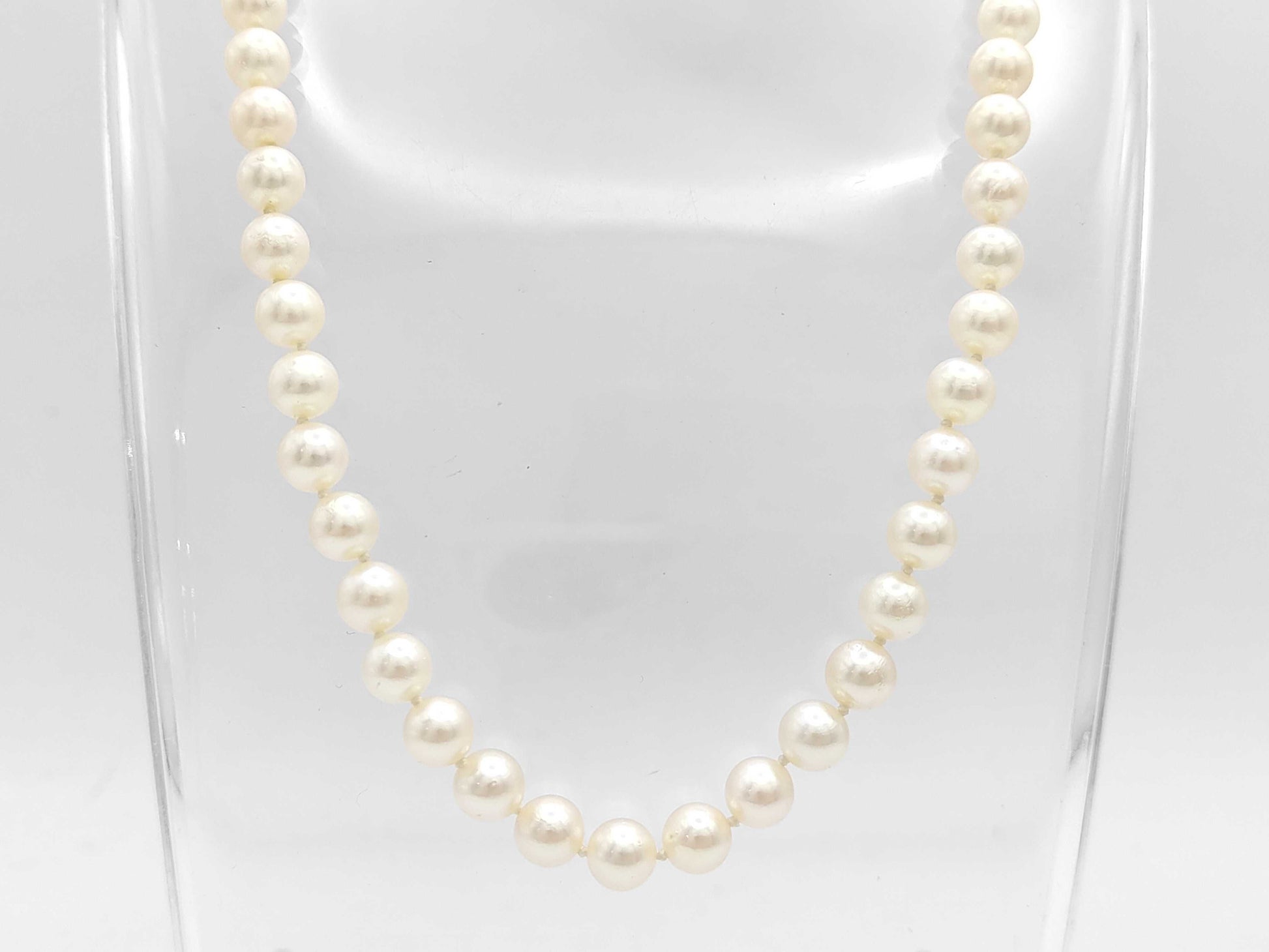 TASAKI Pearl Diameter Approx. 6.1-6.4mm SV 24.3g Necklace 