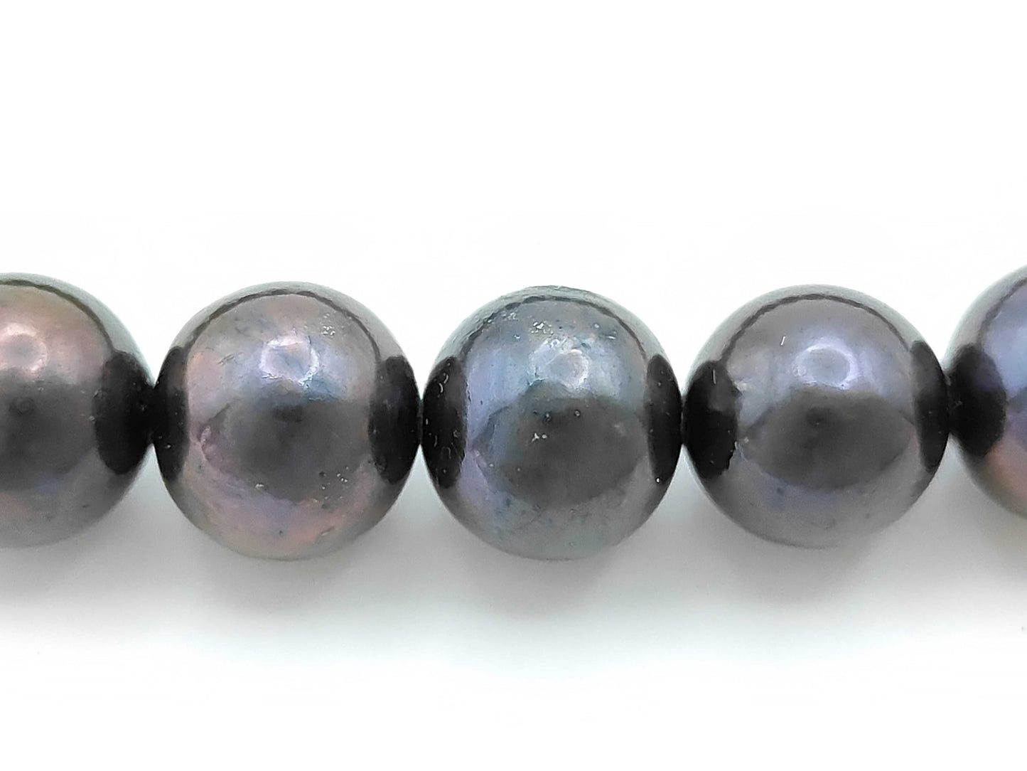 Semi-round pearl diameter approx. 10.3-11.1mm SV 66.5g Necklace 