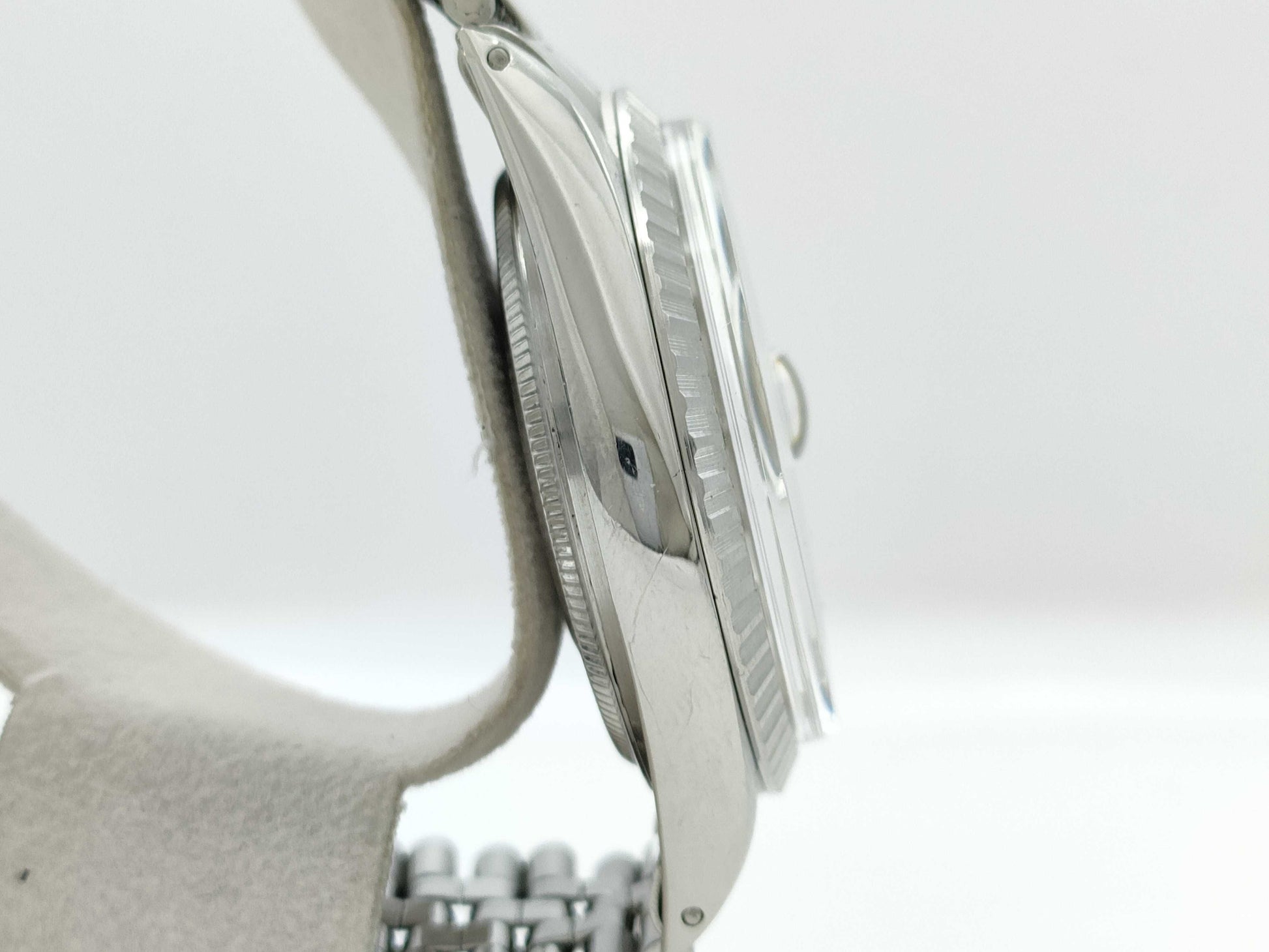 ROLEX 1603 2599411 Silver Dial Jubilee Breath Men's Watch