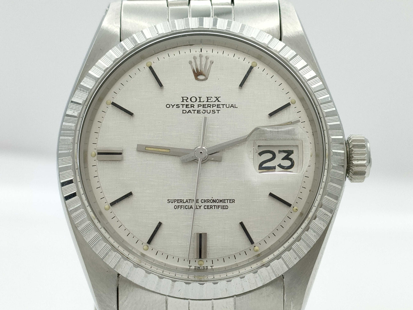 ROLEX 1603 2599411 Silver Dial Jubilee Breath Men's Watch