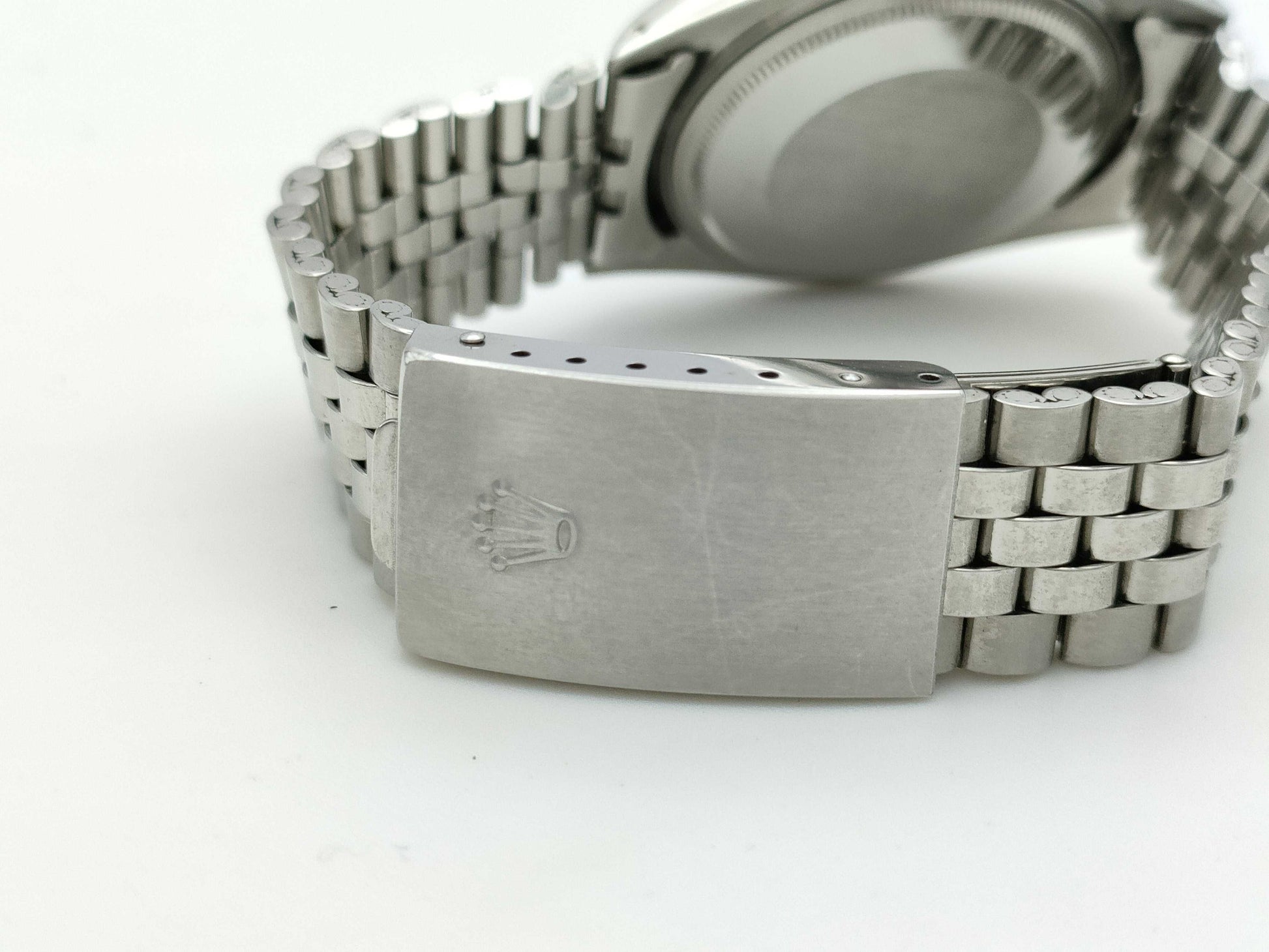 ROLEX 1603 2599411 Silver Dial Jubilee Breath Men's Watch