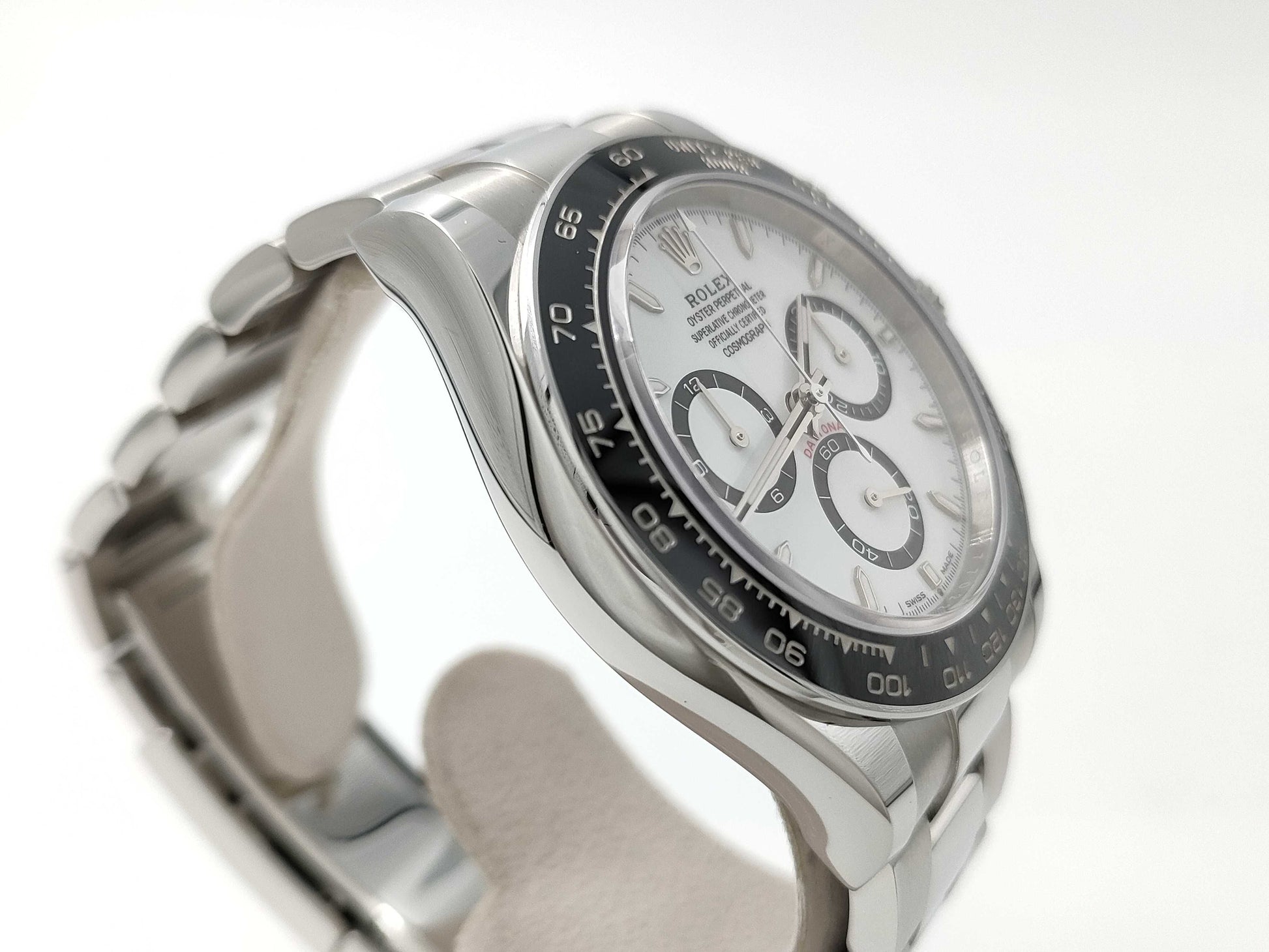 ROLEX 126500LN 477022V7 White Dial Oyster Breath Men's Watch