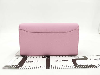 HERMES Constance Long Toe Go Vo Epson Mauve Sylvestre SV Hardware K-Engraved Shoulder Bag