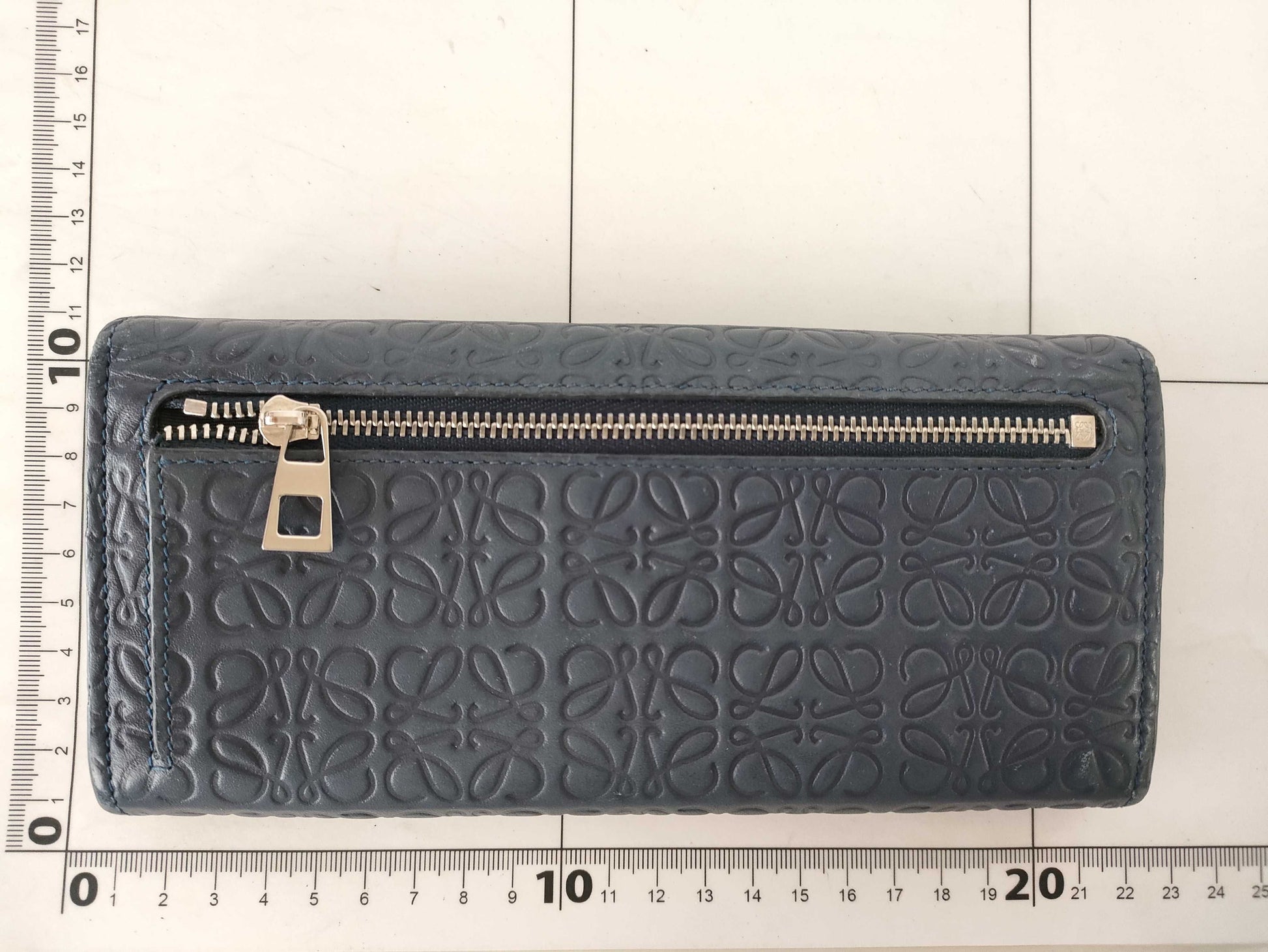 LOEWE Repeat Anagram Long Wallet Wallet