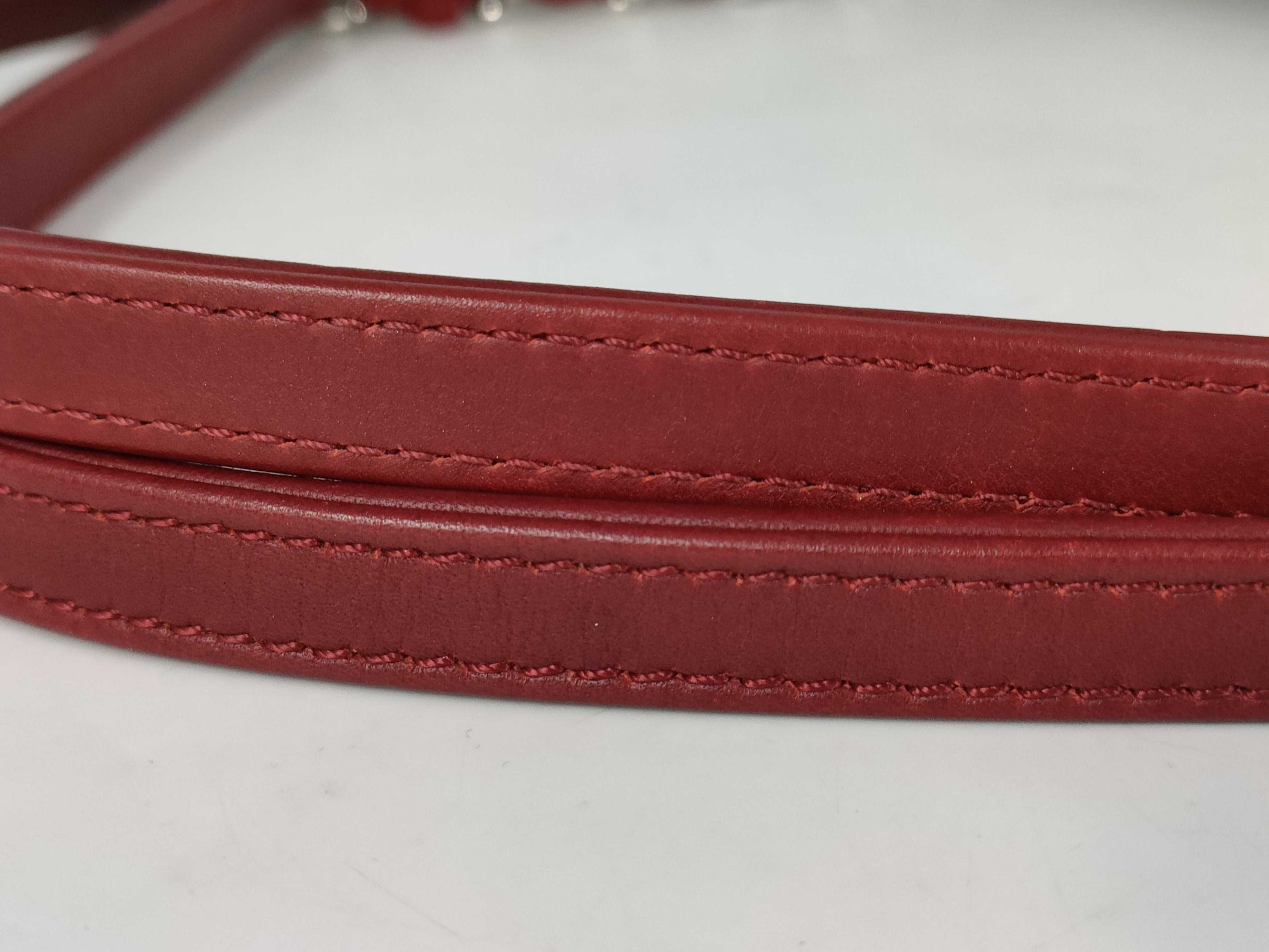 CHANEL Deauville Leather Chain Handbag Tote Bag