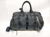 PRADA PRADA BL0871 Tessuto Bomber 2-Way Mini Boston Bag in Black Nylon