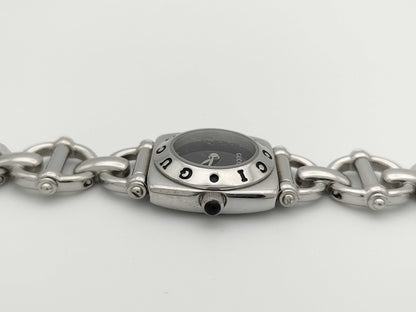 GUCCI 6400L 0120185 Black Dial Quartz Women's Watch