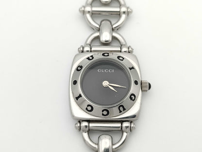 GUCCI 6400L 0120185 Black Dial Quartz Women's Watch