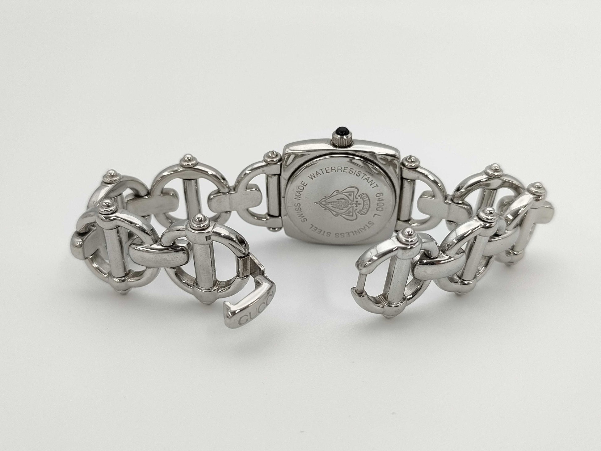 GUCCI 6400L 0120185 Black Dial Quartz Women's Watch